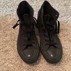 Black Hightop Converse